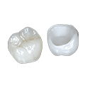 Dental crowns and caps